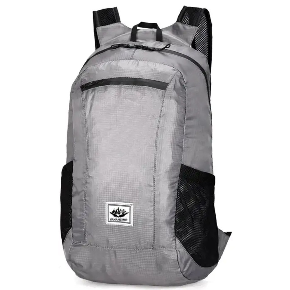 VANAHEIMR GRAY Hiking Backpack 20L Super Light / Portable / Water resistant